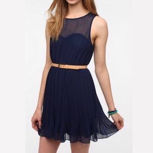 Urban Outfitters Pins & Needles navy dress, small
